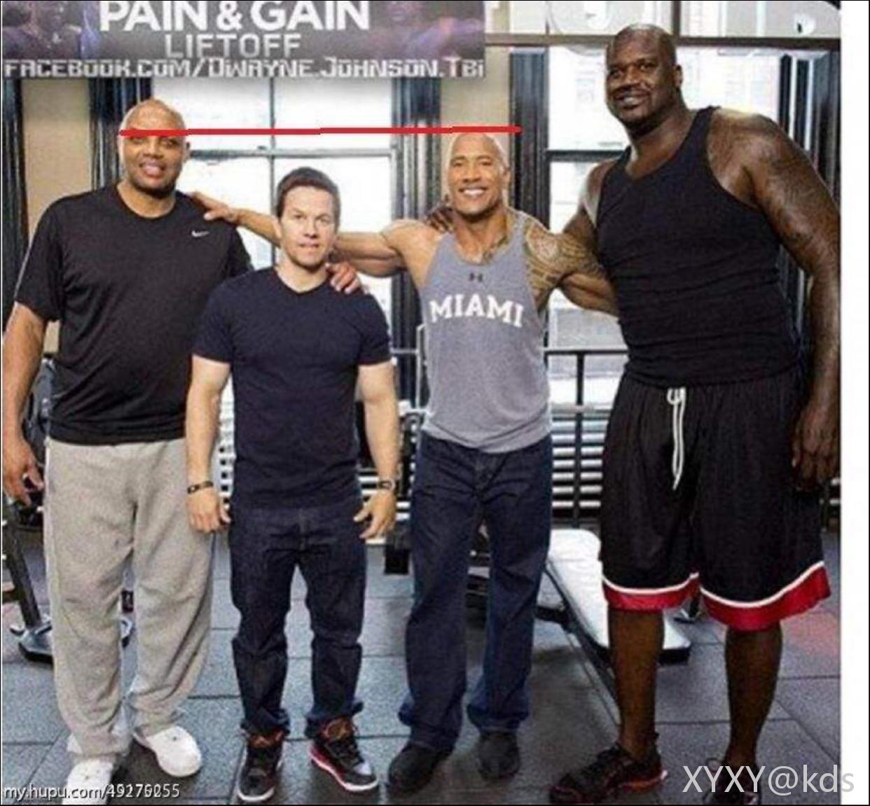 宽带山     尚弄枪 [bomiaosong] 2楼 强森的身高绝对是一个迷,wwe