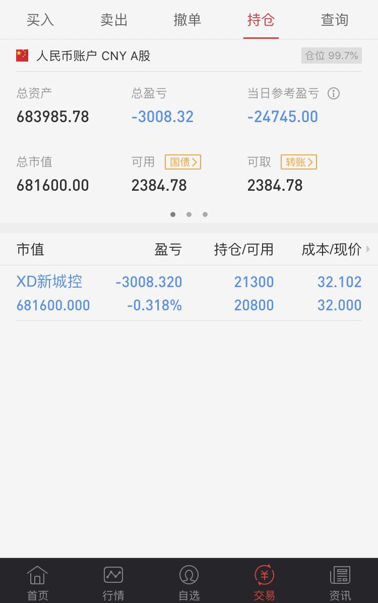 册那,才了改刚股票,我也晒晒我的账户,亏了不少-宽带山kds-宽带山社区