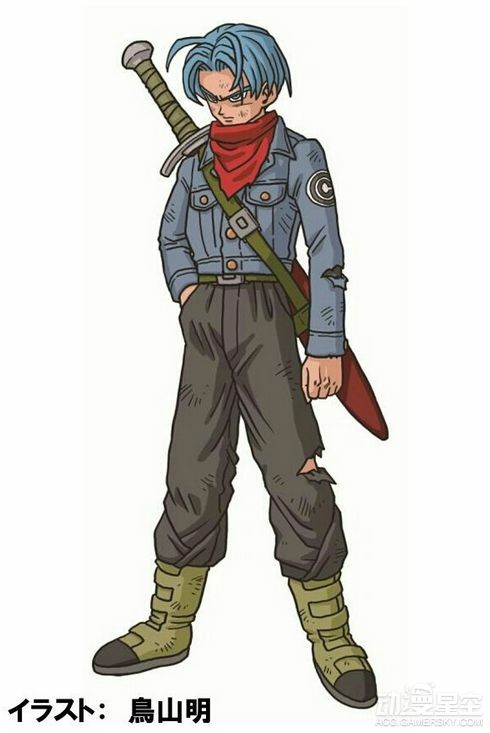 为什么特兰克斯小时候的头发和长大以后颜色不一样了?