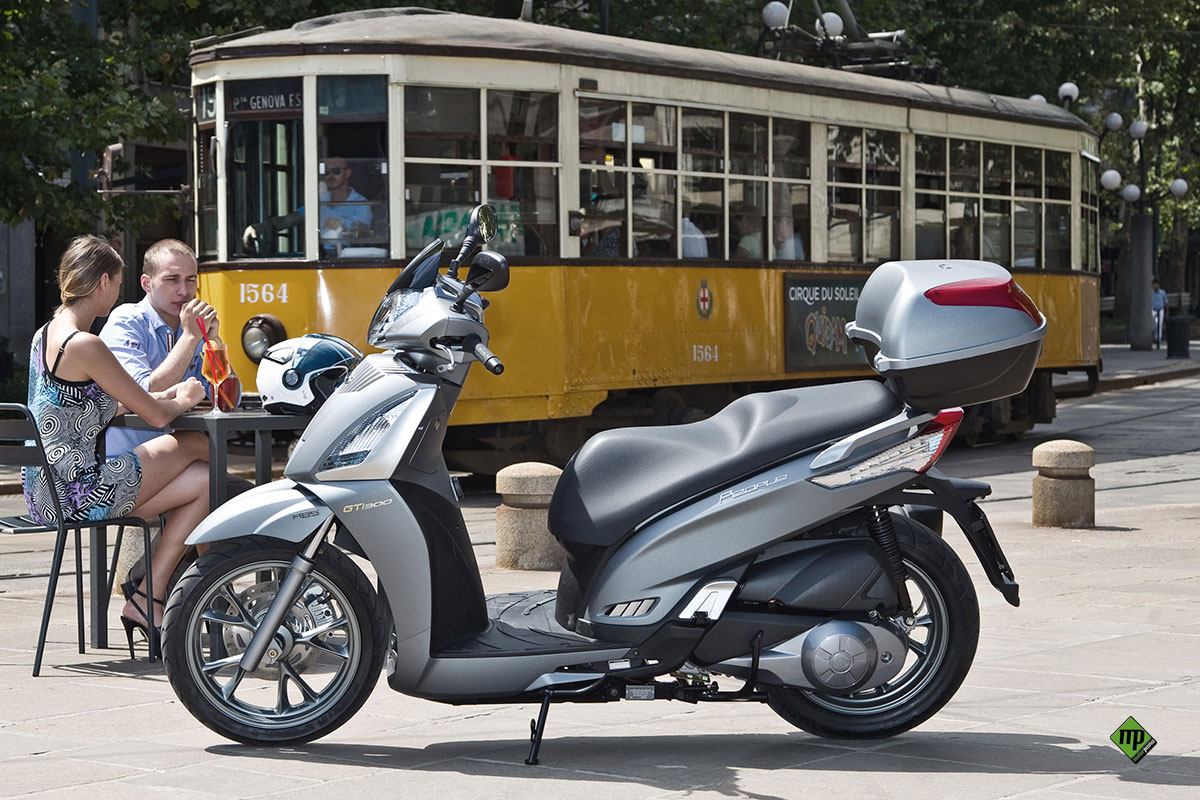 光阳的大轮踏板产品:people200