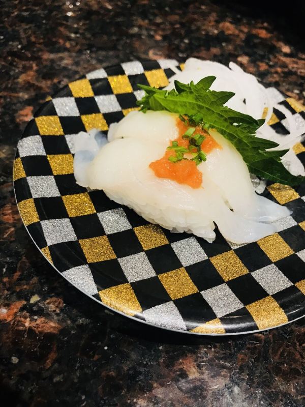 6月11日 中午的河豚寿司挺好吃