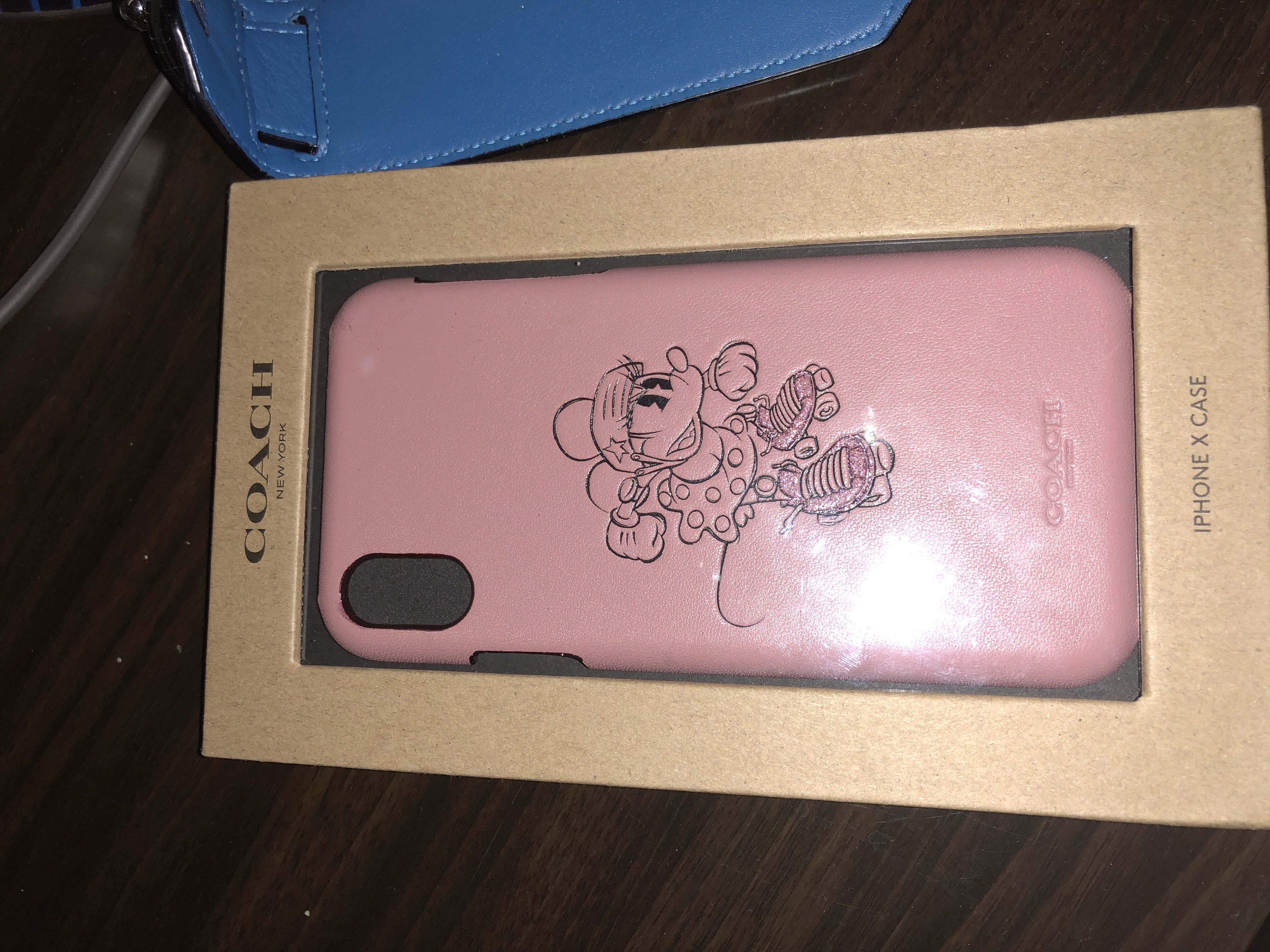 全新coach手机壳(iphonex适用)