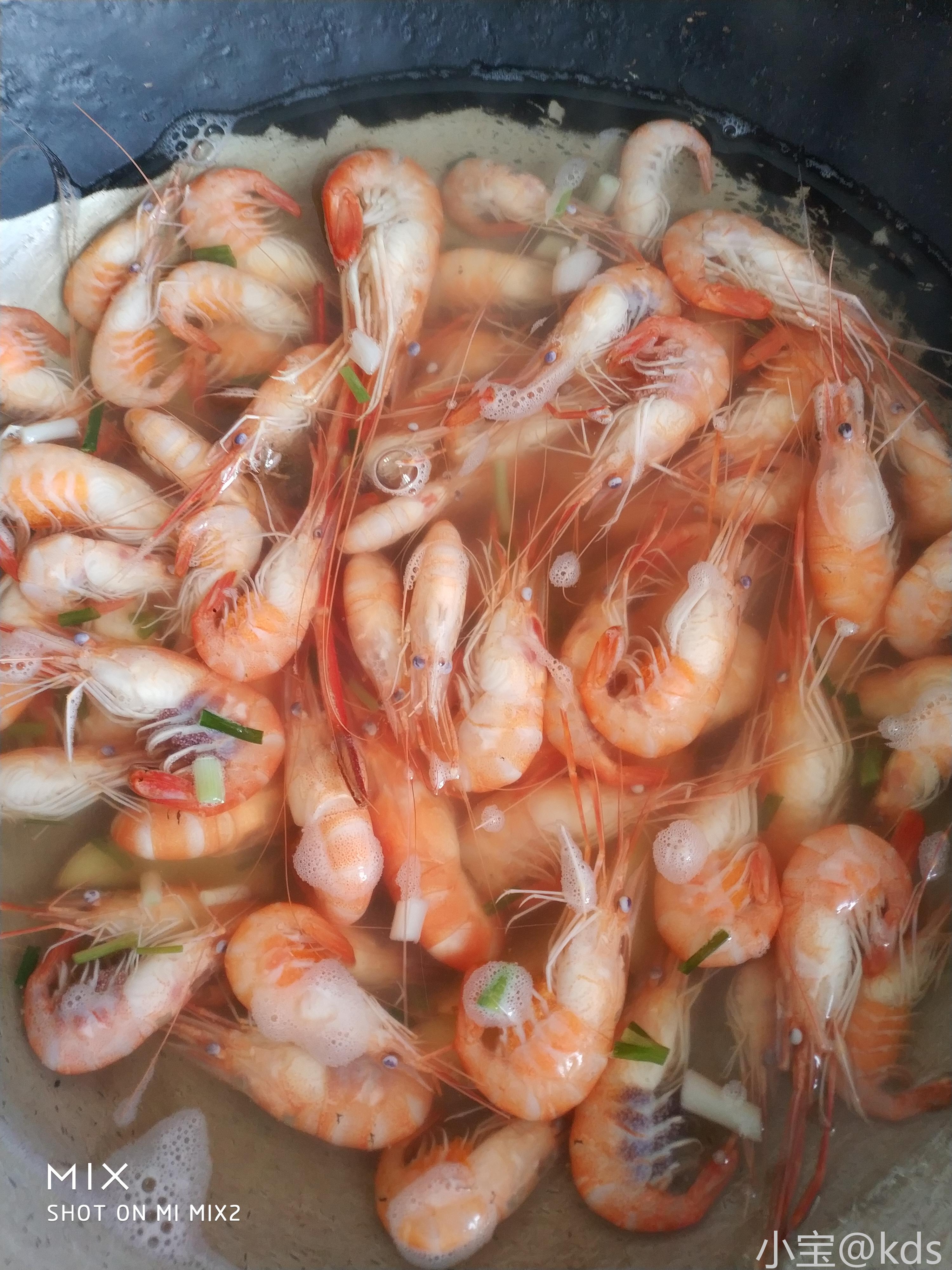 野生长江大仔虾