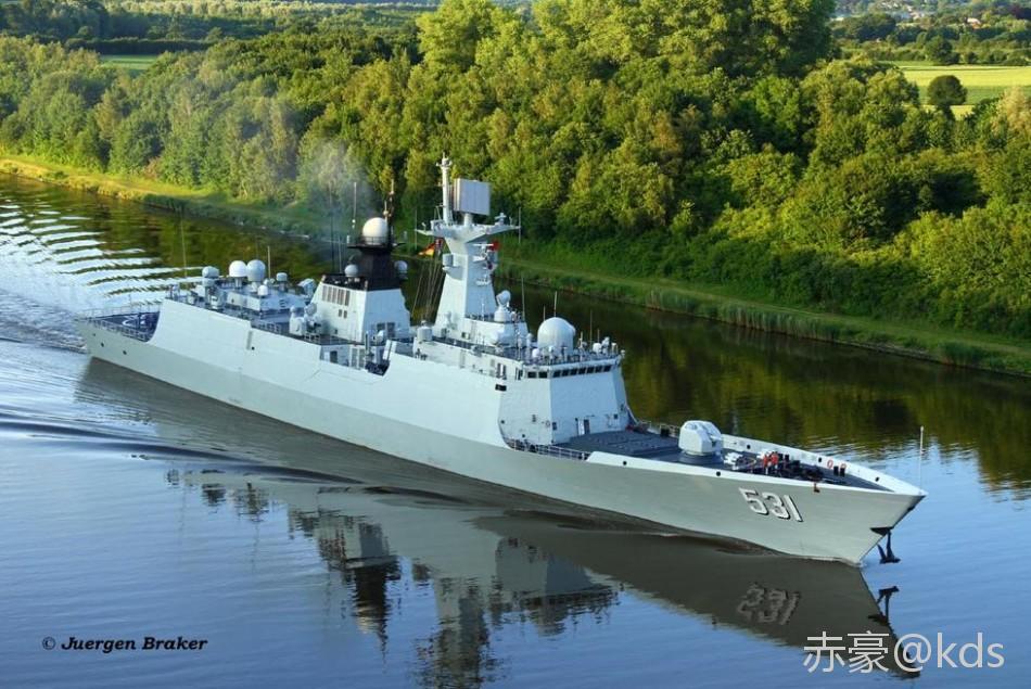 有图显示新型护卫舰悄然开工_kds宽带山
