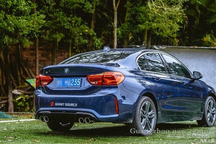 国产宝马1系改装m2套件,实际效果还不错.