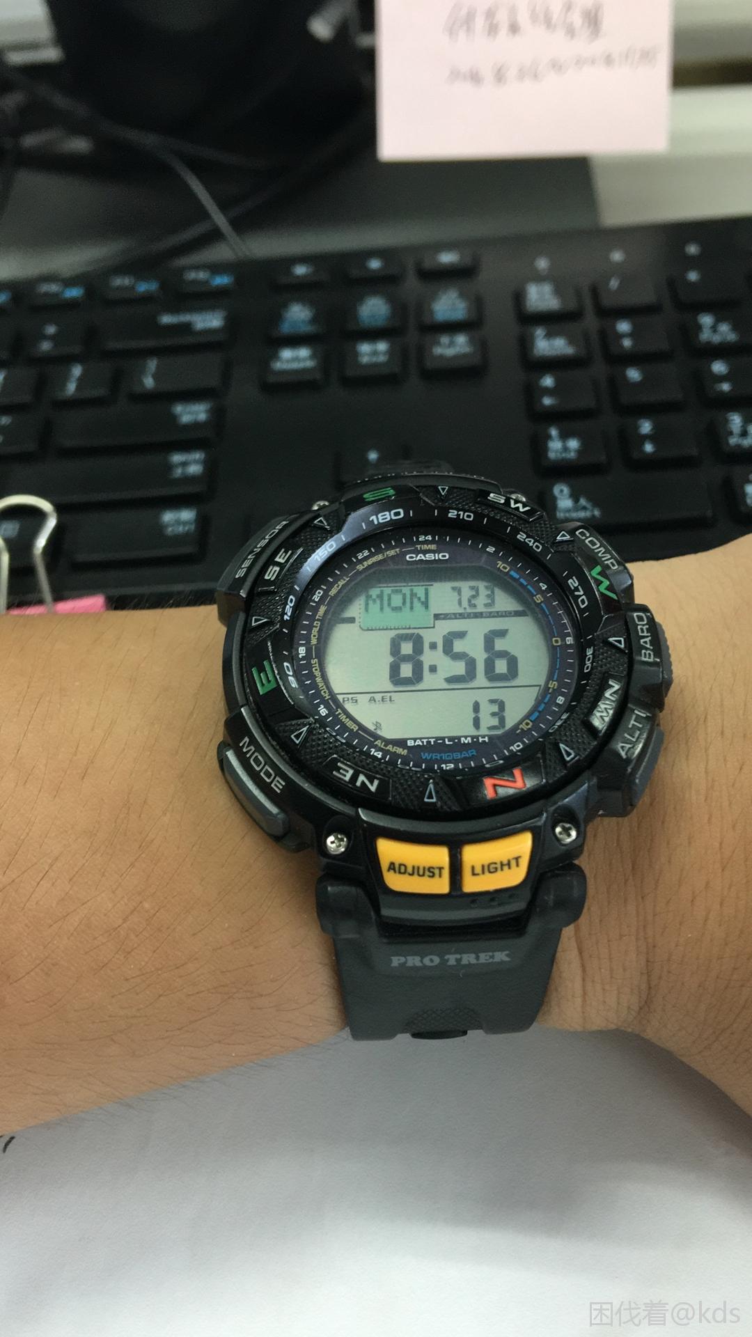 卡西欧的表 有句岗句就泥人还可以