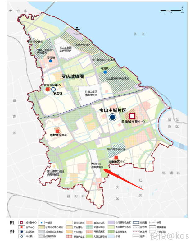宝山大场镇规划图片