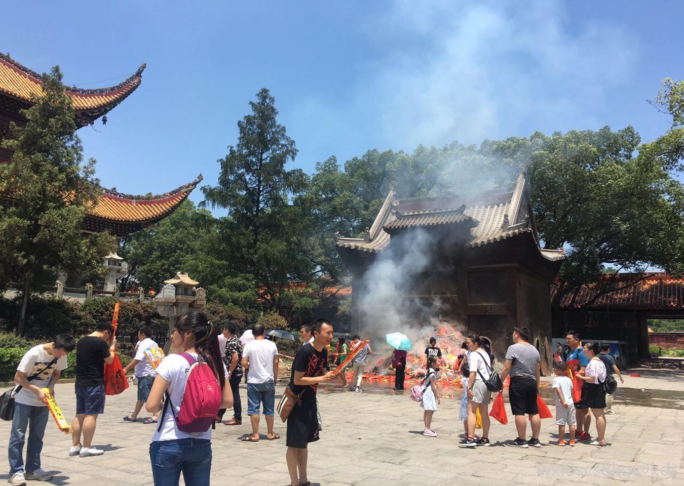 南岳衡山菩萨显灵了第二次去南岳大庙烧香许愿还愿之旅