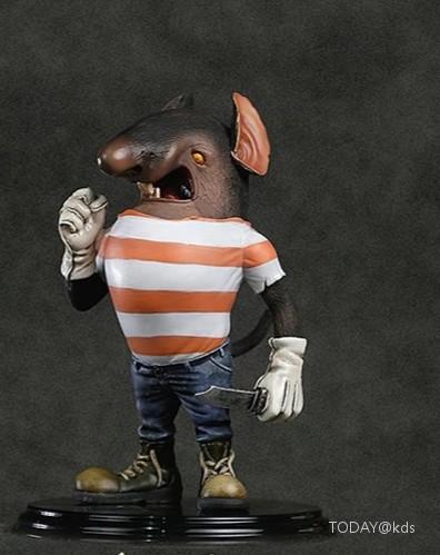 国产动漫终于产业化,收了一个黑猫警长手办