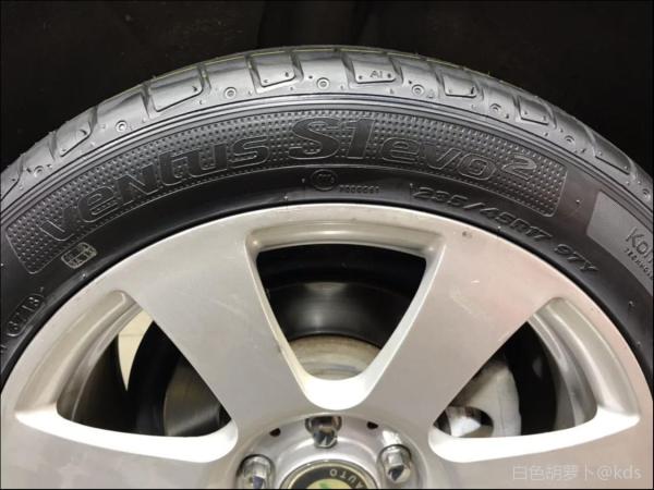 韩泰ventus s1 evo2 k117 235/45/17