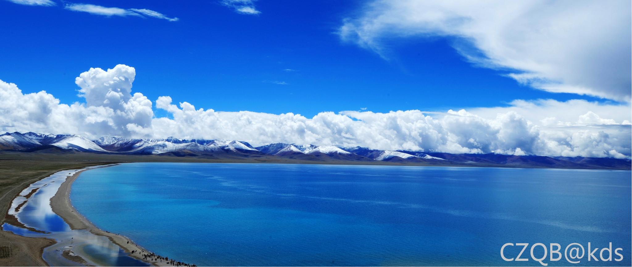 纳木措"天空的眼泪" 宁静,浩瀚,圣洁,水天相融,浑然一体