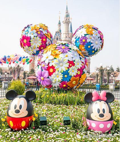 上海已入春 迪士尼度假区2019春季赏花