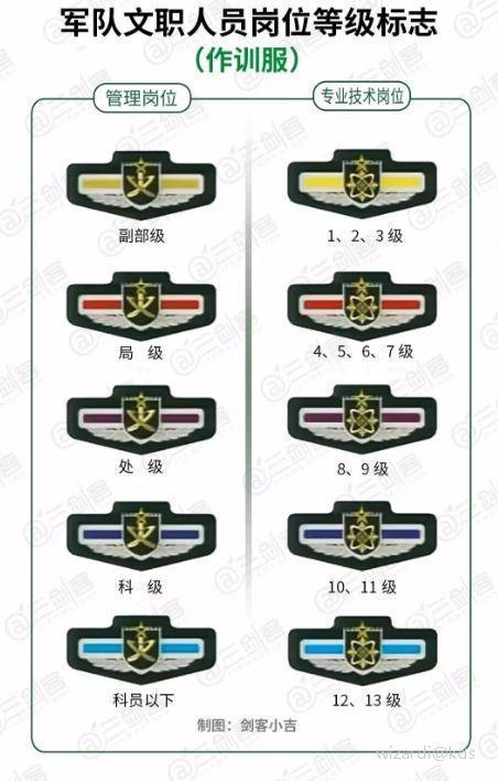 军大 技术三级以上的技术骨干 应该是上 两位数了,七级以上(低配军衔