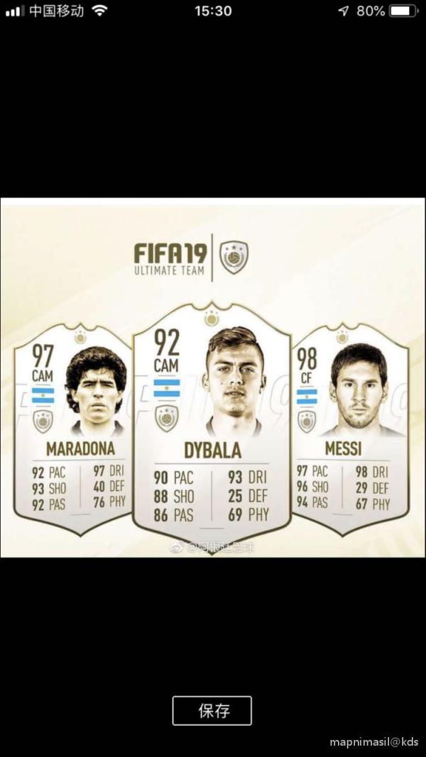 fifa19数据,梅西速度传球射门过人都在