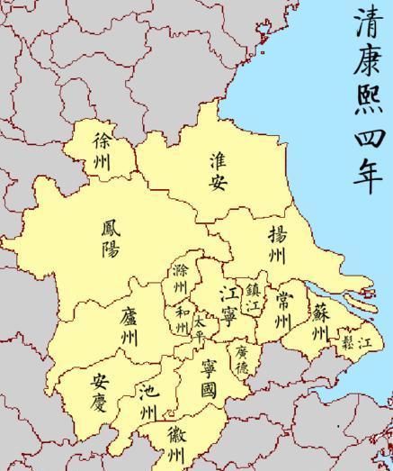 明朝江南地图图片