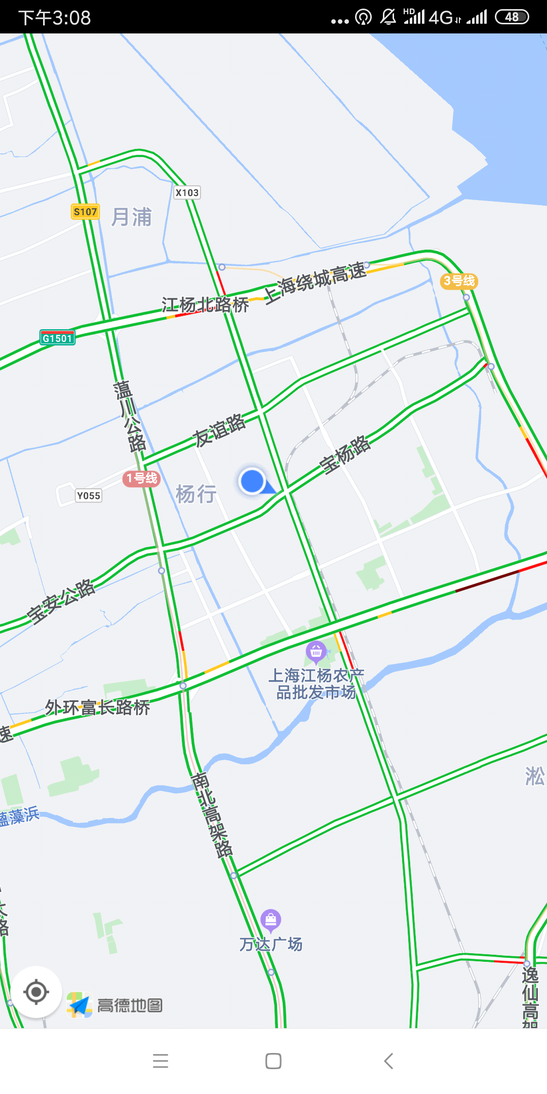 杨行镇地图图片