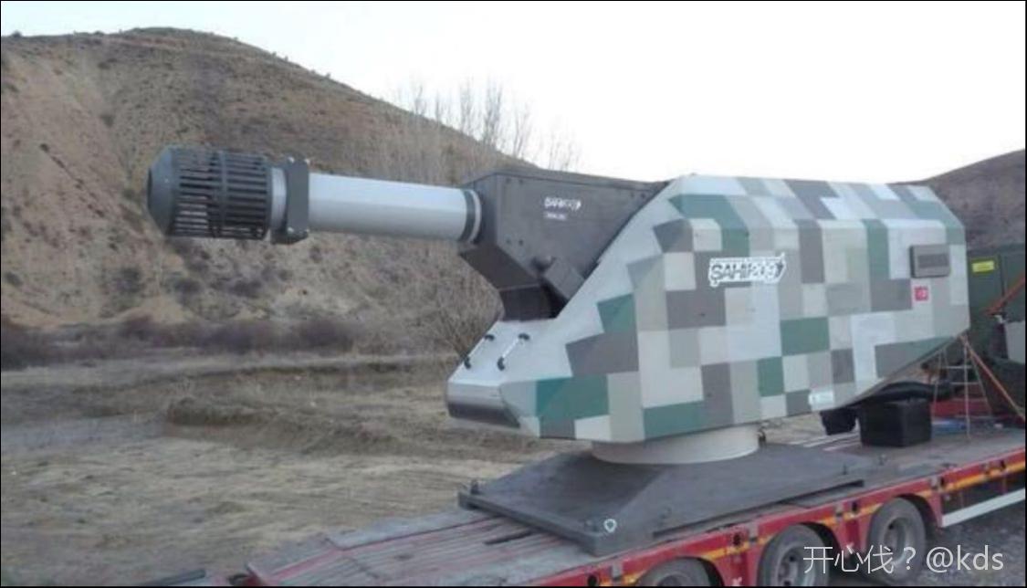 土耳其电磁炮看上去囗径四五百毫米有的