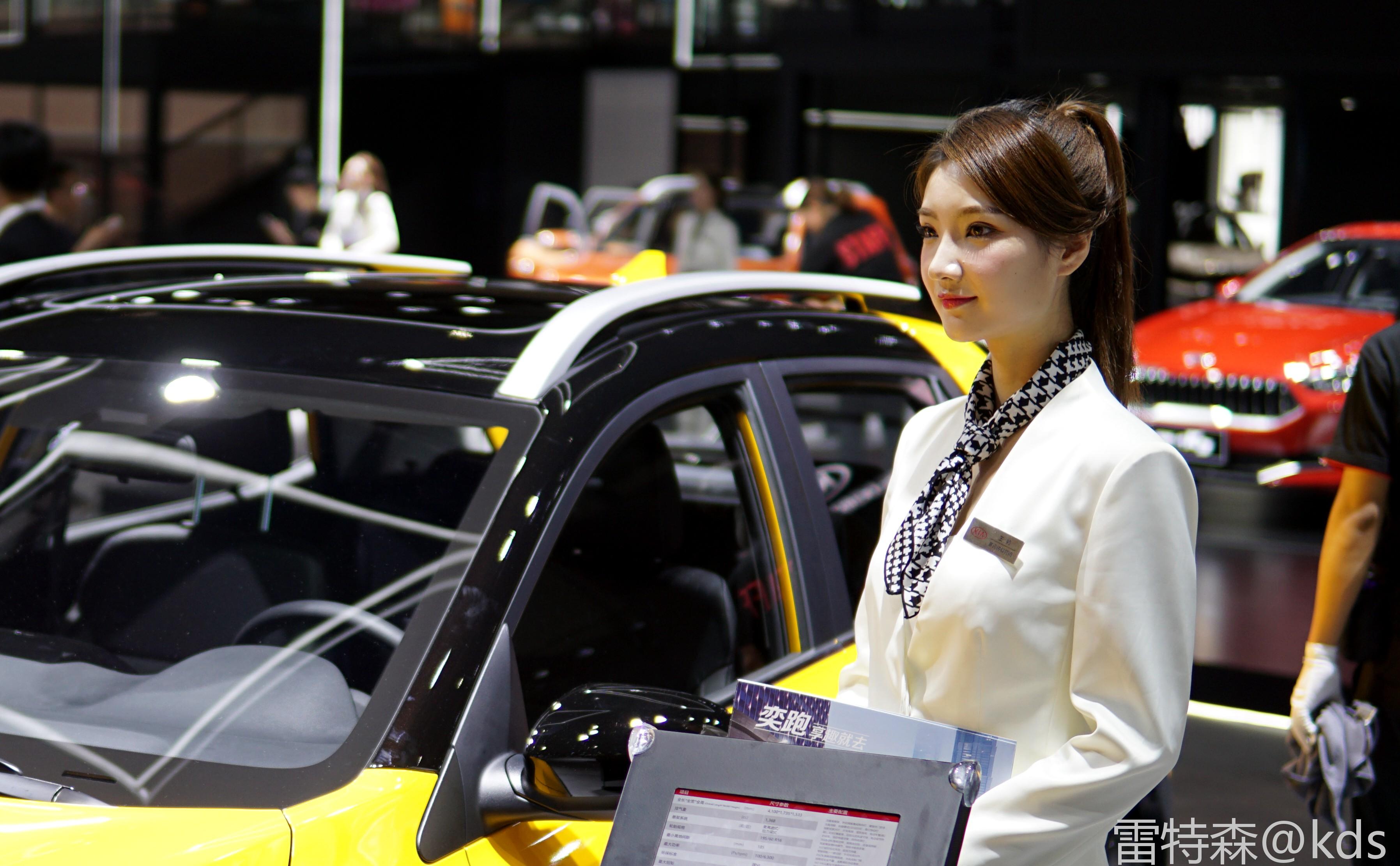 2019上海车展模特掠影