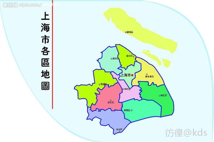 上海市区的范围
