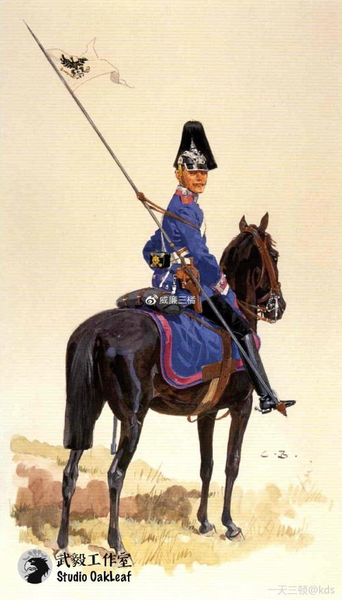 转个德意志第二帝国水彩画的帖子