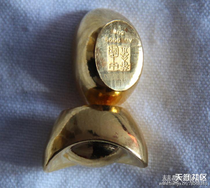 黄金生锈这事你网上搜下,大把啊!