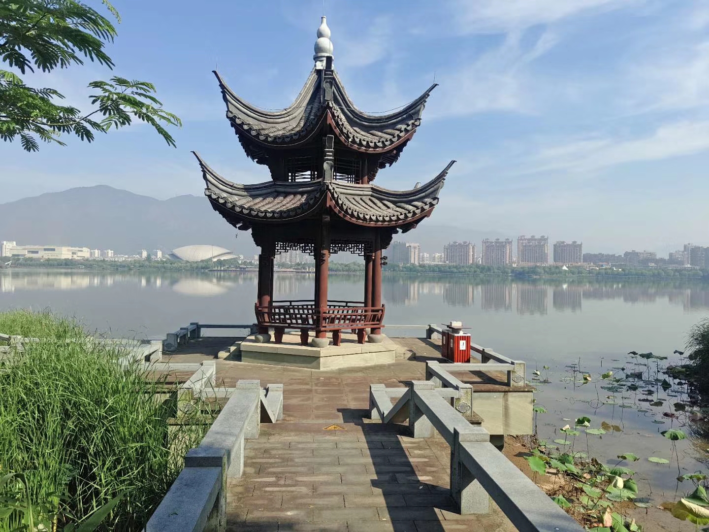 临海灵湖公园,免费.