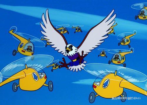 黑猫警长反派里面,我只服食猴鹰大哥,实在老卵