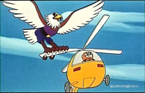 黑猫警长反派里面,我只服食猴鹰大哥,实在老卵