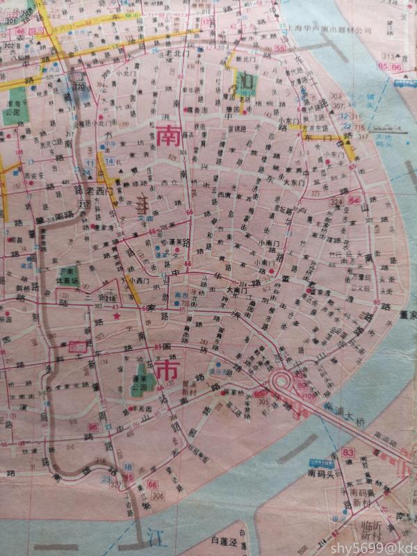 跟着老地图,大家一起来回忆,儿时的上海.