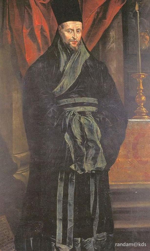 西洋人画的古代中国人的形象画