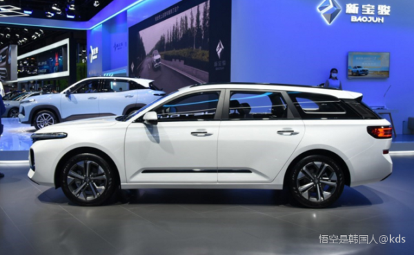 最美国产品牌旅行车宝骏rc5w