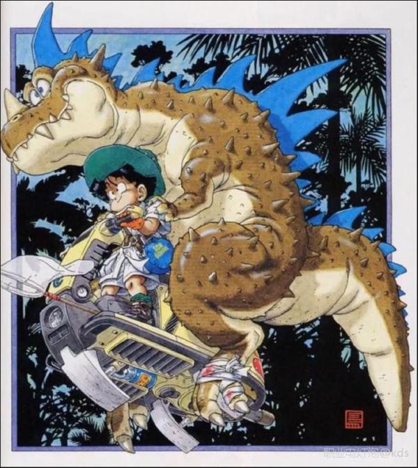 鸟山明七龙珠大家都看过 有没有注意他画的