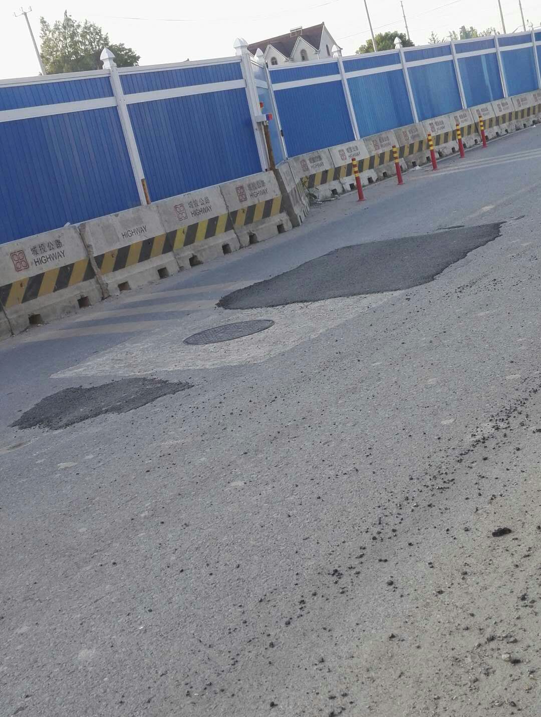 马路这种状态,半年有了吧?