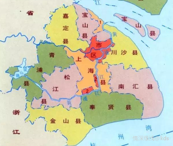 以前浦东大道那里都是属于黄浦区的