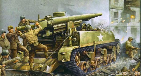 贴一些二战彩色油画