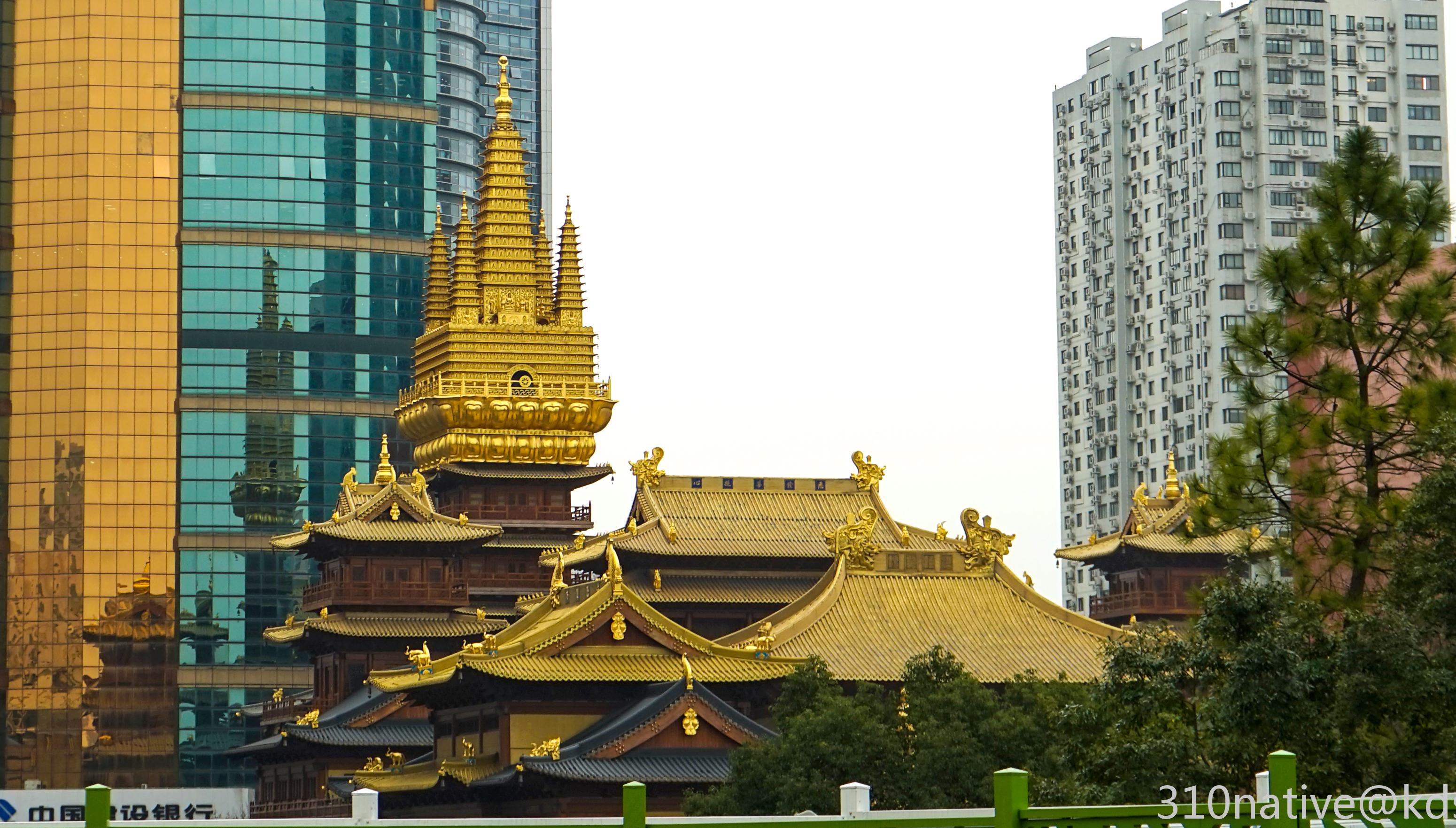 静安寺金顶谁上去过?