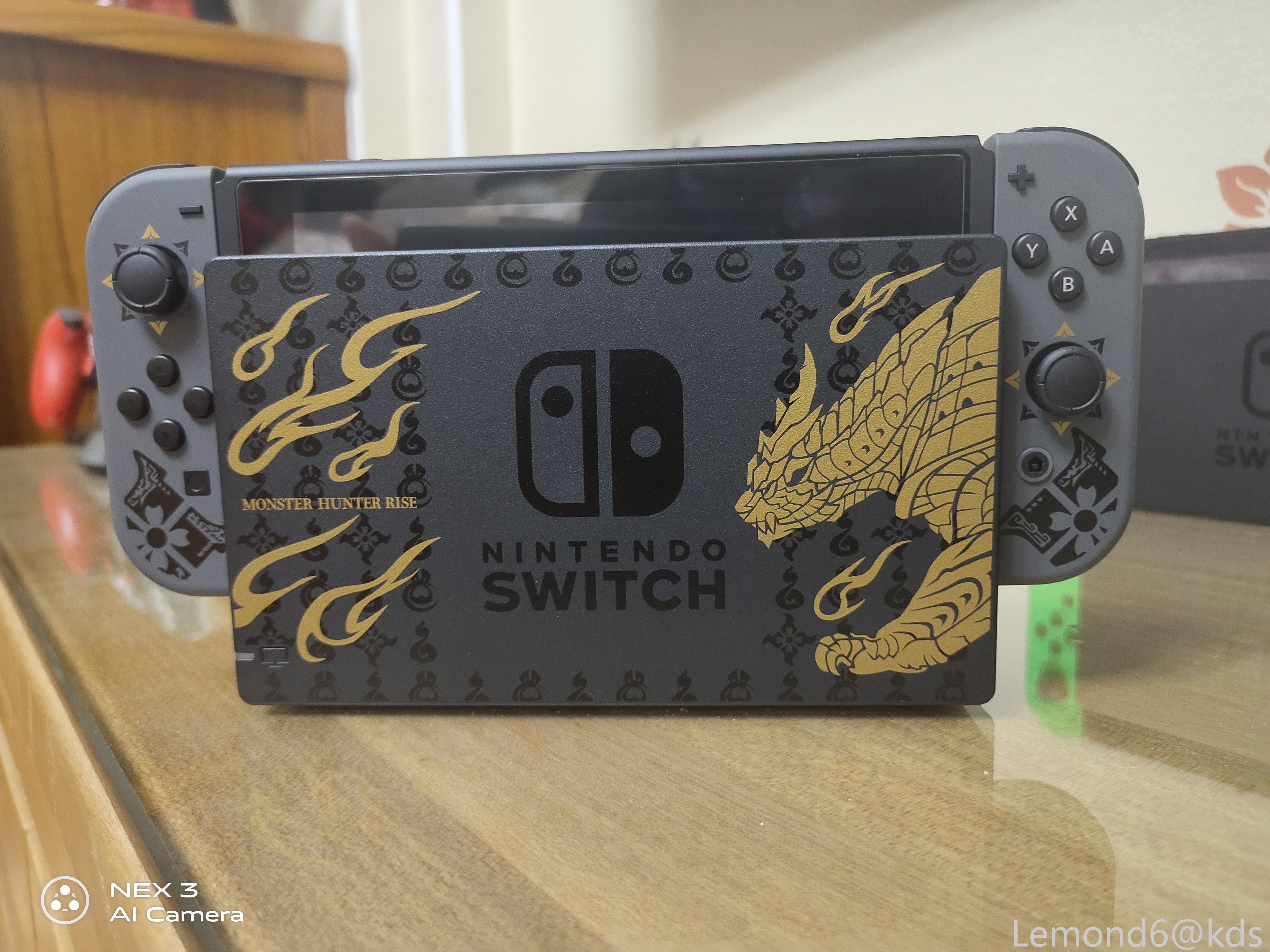 怪猎限定ns,终于到货了