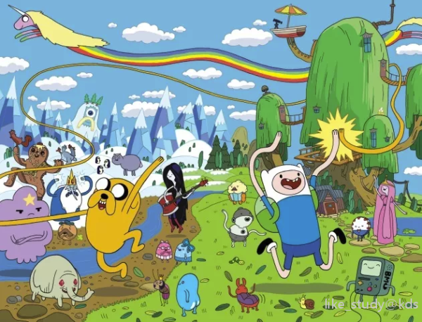 《探险活宝 adventure time》豆瓣评分9.