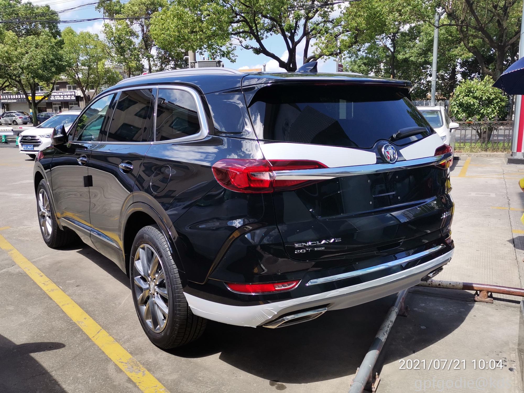 别克昂科旗四驱尊贵版购车提车作业