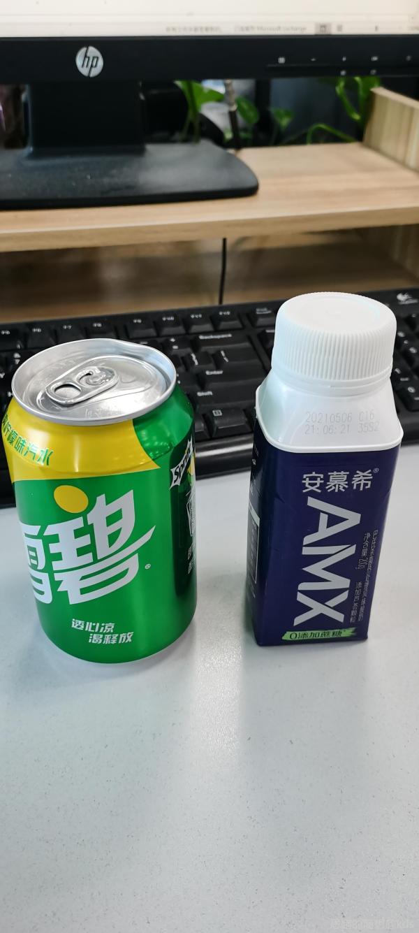 安慕希酸奶配雪碧,据说是新喝法.-宽带山kds-宽带山社区-城市消费门户