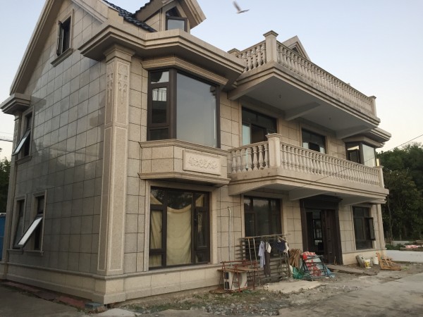 崇明历时120的别墅收尾工作了