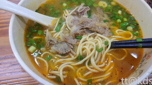 好久没吃河南拉面了