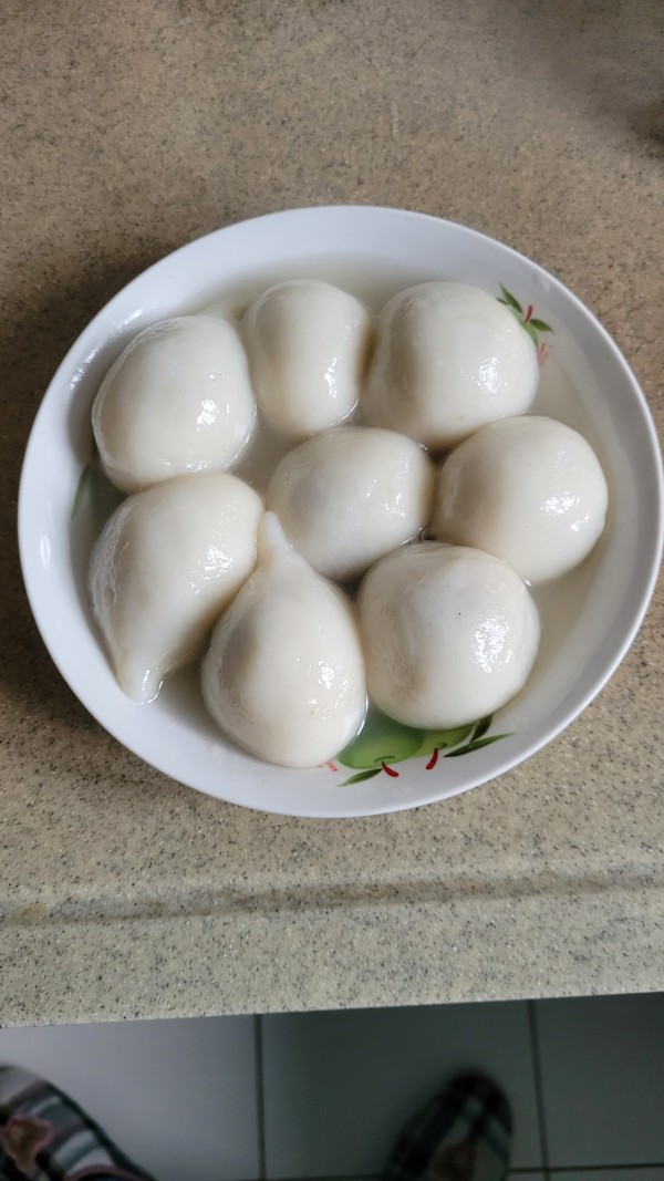 正月十五浦东大圆子来两只