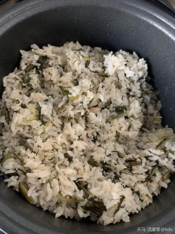 莴笋叶寒酸饭