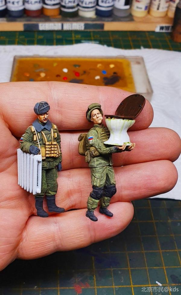 新出的俄国兵人系列样品